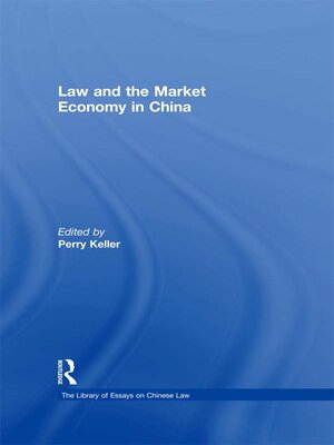 cover image of Law and the Market Economy in China